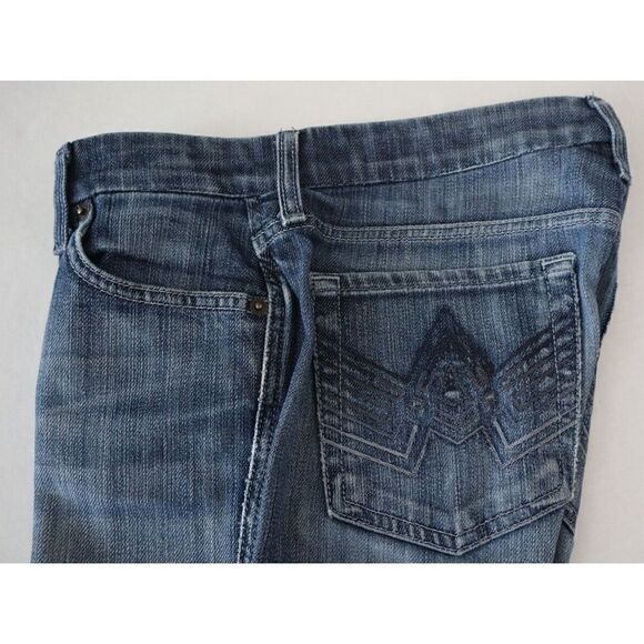 7 for All Mankind Women's Sz 29 Blue "A Pocket" Bootcut Denim Jeans $189 - Picture 5 of 8